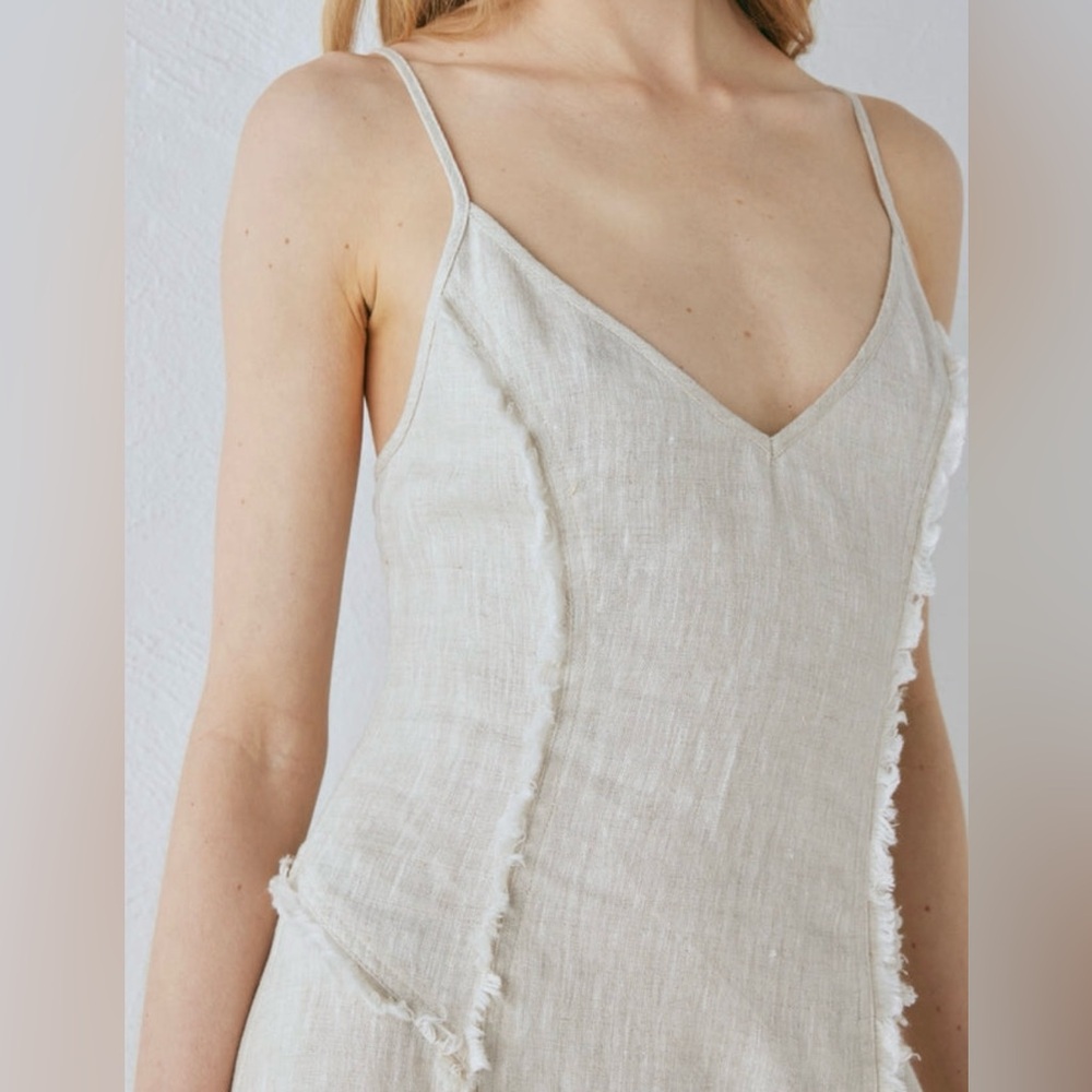 Chic Linen Maxi Dress